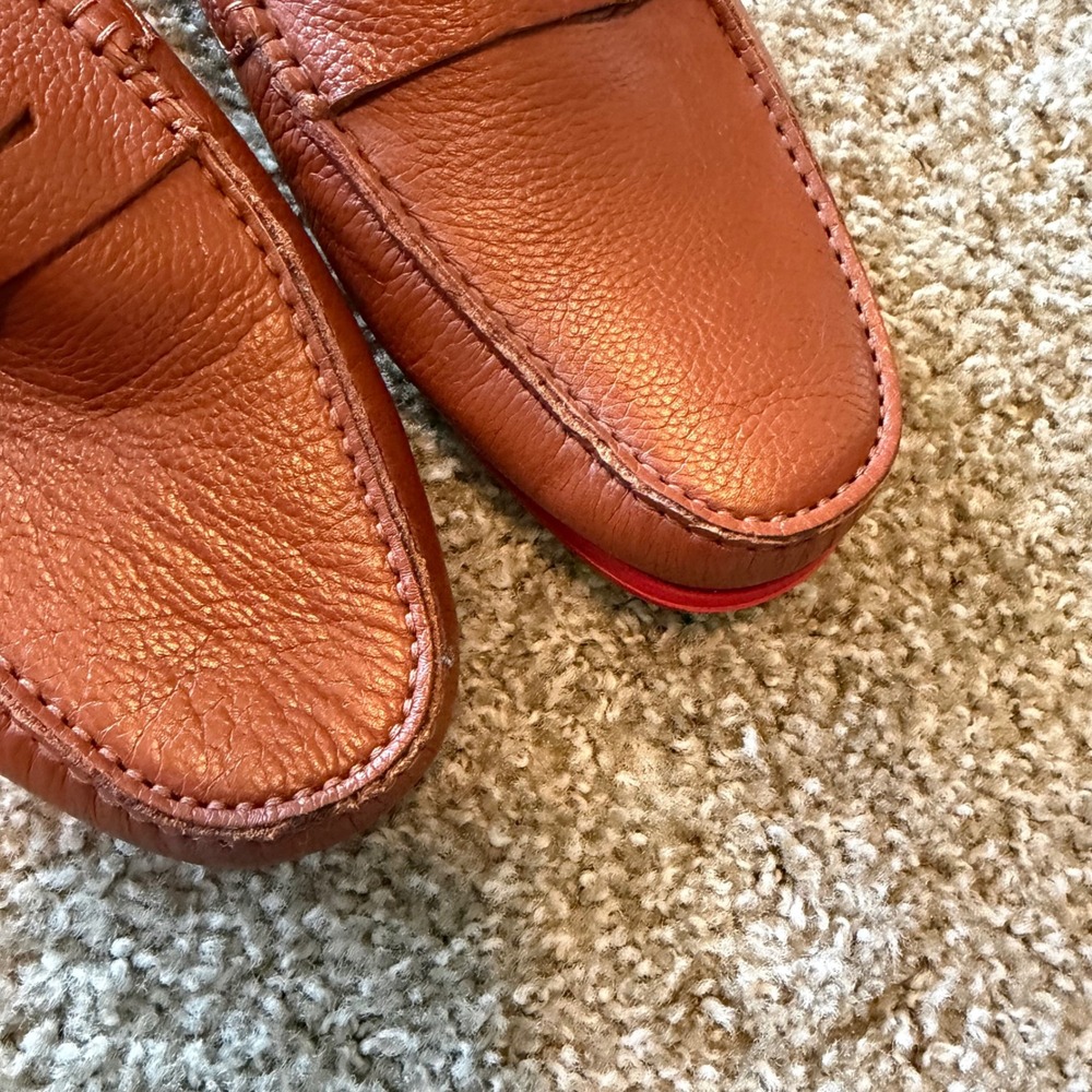 M.Gemi The Pastoso Uomo driving loafers 43 moccasin leather classic preppy - Picture 4 of 9